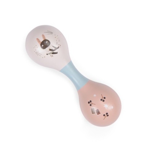 [715119] Maraca doble Crema Moulin Roty