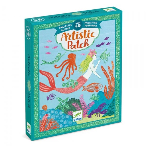 [DJ09466] Artistic Patch Glitter - Ocean Design By By Djeco