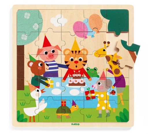 [DJ01815] Puzzlo Happy Djeco