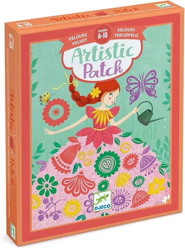 [DJ09468] Artistic Patch Velours Velvet Design by Djeco