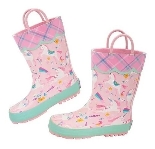 [SJ8801.10UN] Botas lluvia Unicornios fucsia Stephen Joseph