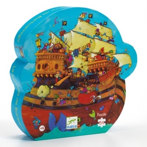 [DJ07241] Barbarossa´S Boat - 54 Pcs Djeco