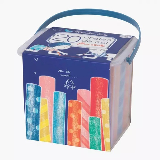 [713135] Caja De 20 Tizas Piso Moulin Roty