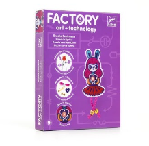 [DJ09320] Brooch - Bunny girl Design by by Djeco