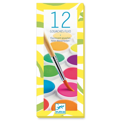 [DJ09759] 12 Color Cakes - Pearly Design By By Djeco